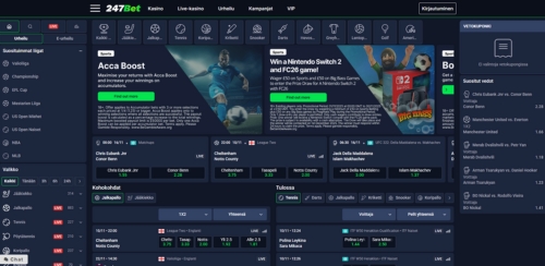 247bet vedonlyönti 2025: Kokemuksia, bonus ja 5 pointtia!