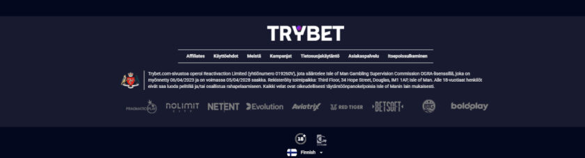 trybet luotettavuus